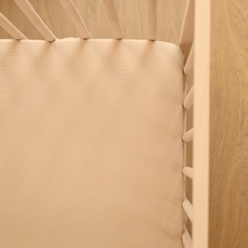 Crepe Standard Crib Sheet