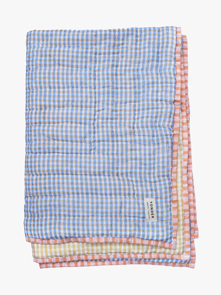 Organic Cotton Quilted Blanket -Delivers Dec 15, 2025