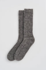 Ultra Soft Alpaca Ribbed Sleep Socks