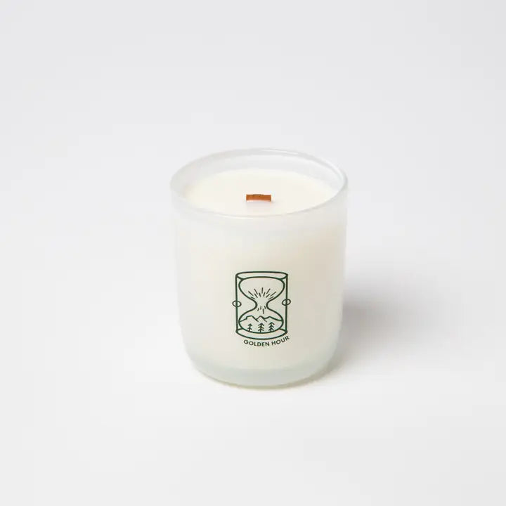 Golden Hour - Cashmere, Cedarwood Coconut Soy 8oz Candle