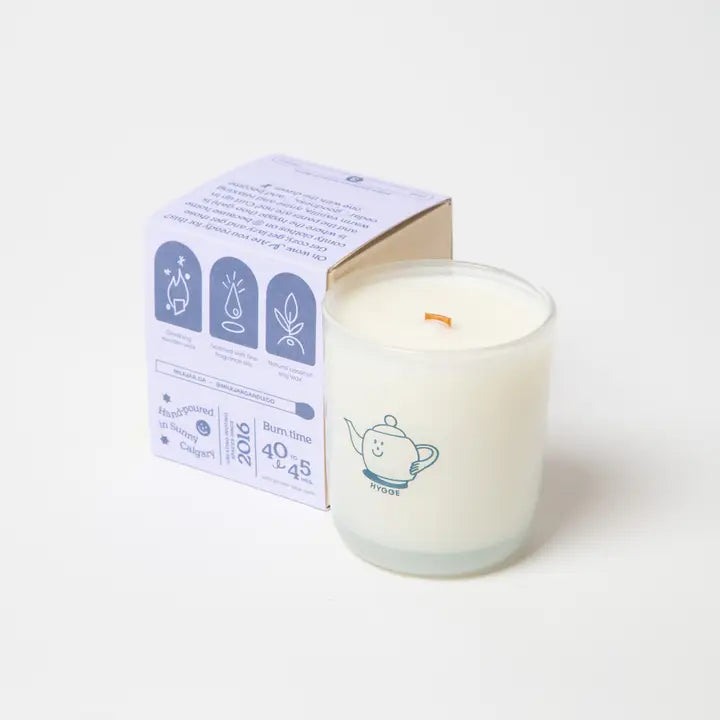 Hygge - Vanilla, Tobacco &amp; Cedar Coconut Soy 8oz Candle