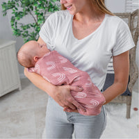 Baby Muslin Swaddle Blankets, 4 Pack