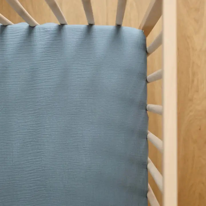 Crepe Standard Crib Sheet